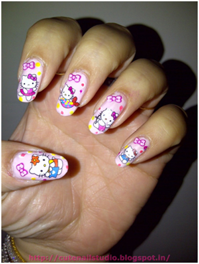 Hello Kitty Nail Foile Nail Care & Polish