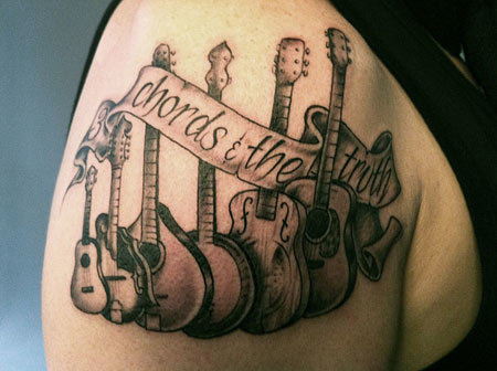 50 Music Tattoo Ideas for Audiophiles and Music Lovers