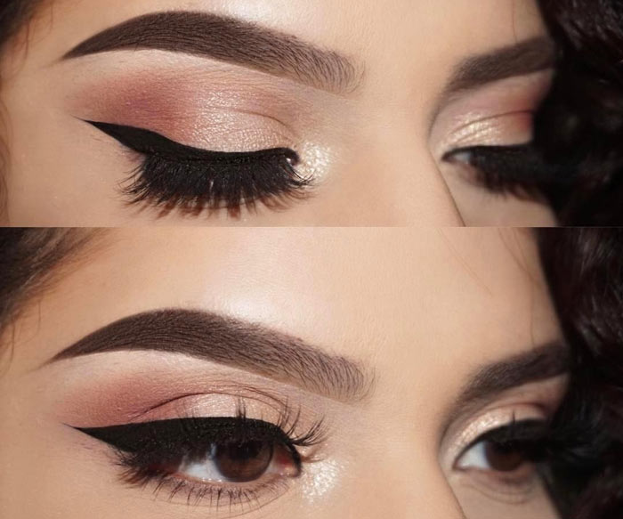 light makeup ideas for brown eyes