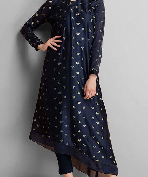 Polka dots kurti deals designs 2017