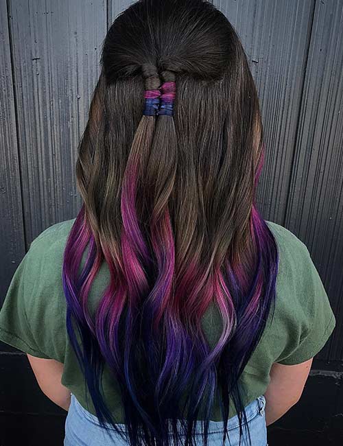 Purple DIY Ombre Kit, Hair Dye