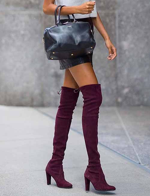 14 Dresses With Boots Outfits  Cute Dress & Boots Outfit Ideas