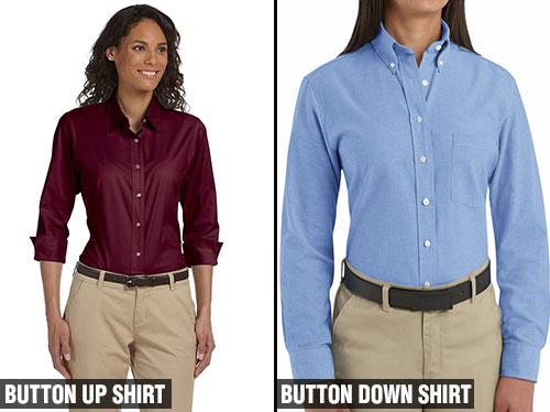Button Up vs Button Down Shirts: Same-Same or Diff?