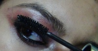 Bridal makeup lashes