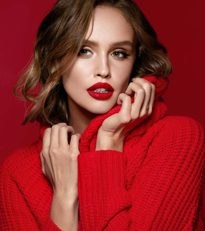 Shades of Red Lipstick for People With Warm Undertones