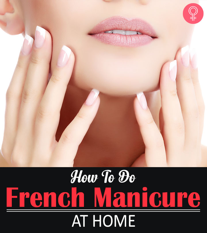 Timeless Classic French Manicure Tutorial with Nail Stamping