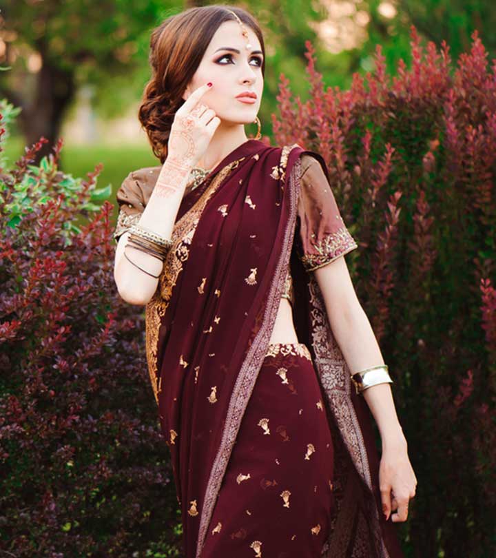 4 Easy & adorable Hairstyle for sarees - easy hairstyles