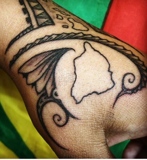 Rock River Tattoo Art Expo : Tattoos : Emy Blacksheep : hawaiian style  crazy tiki