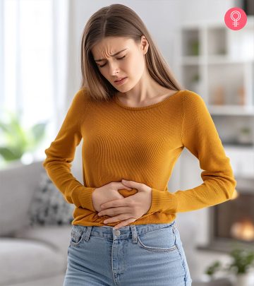 Women Suffering From Sour Stomach