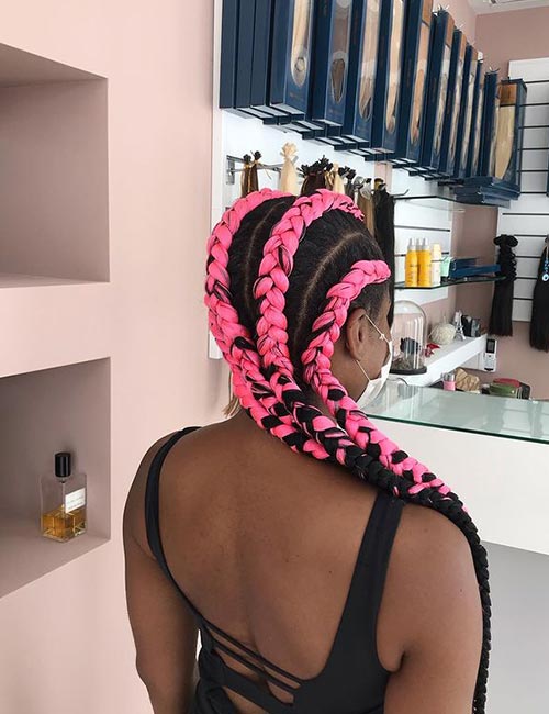 40 All-Back Stitch Braids Cornrows That Makes a Statement in 2024