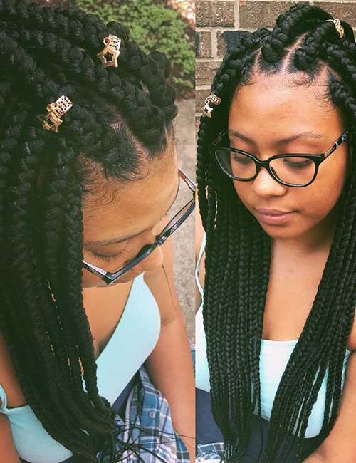 24 Best Jumbo Box Braids For Women To Try At Home In 2024