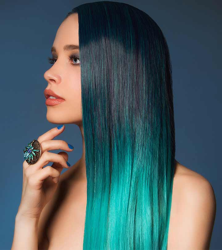 aquamarine mermaid hair