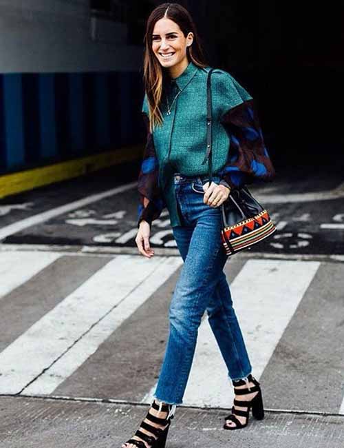 How to Wear High Waisted Mom Jeans - Fashion Jackson