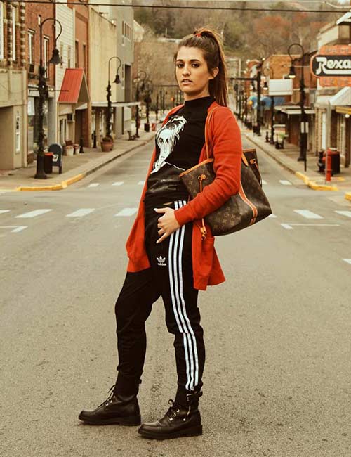 How to Wear Track Pants Right Now  Adidas pants outfit, Track pants  outfit, Fashion outfits