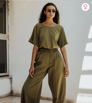 Olive Green Pant Outfit Ideas For Women