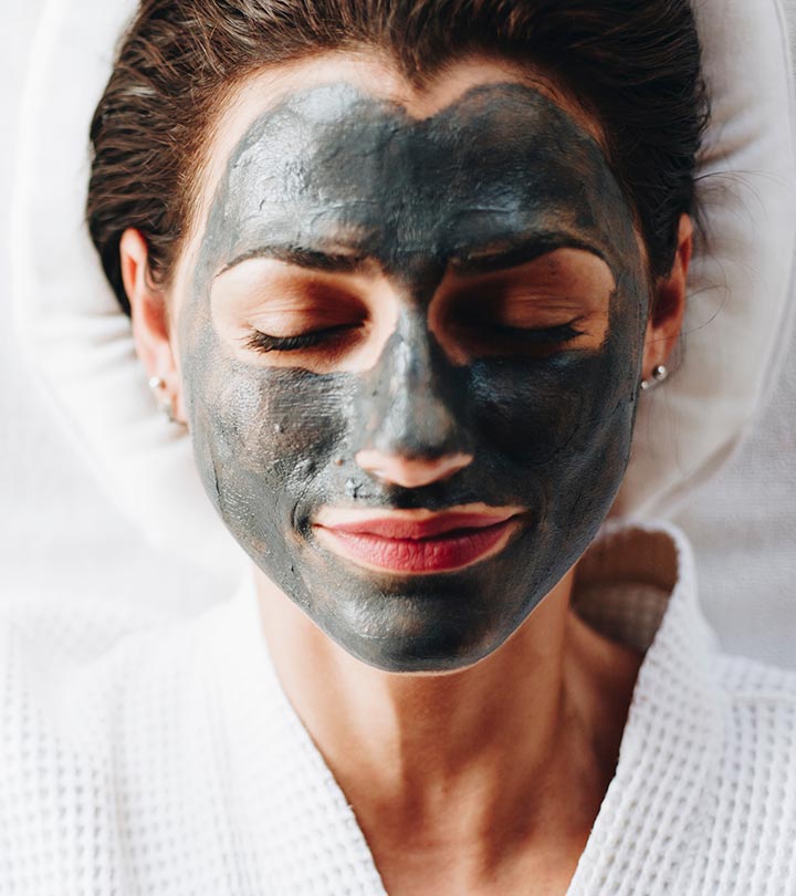 charcoal face mask for glowing skin, dark dpots and pigmentation of natural  activated charcoal pack of 3