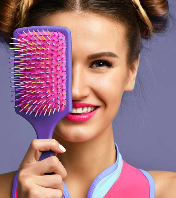 2 Pieces Hair Brush Cleaning Tool Comb Cleaning Brush Comb Cleaner Brush  Hair Brush Cleaner Mini Hair Brush Remover for Removing Hair Dust Home and  Salon Use (Black)