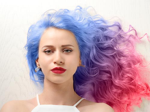 Galaxy hair color,space color  Galaxy hair color, Galaxy hair, Hair styles