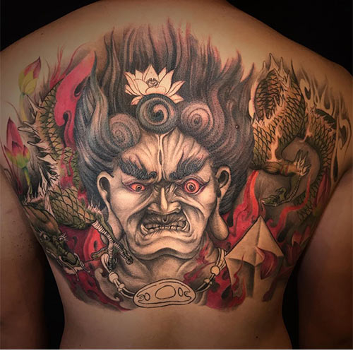 Full back tattoo Hanya Japanese... - Ink.Ink - Tattoo zone | Facebook