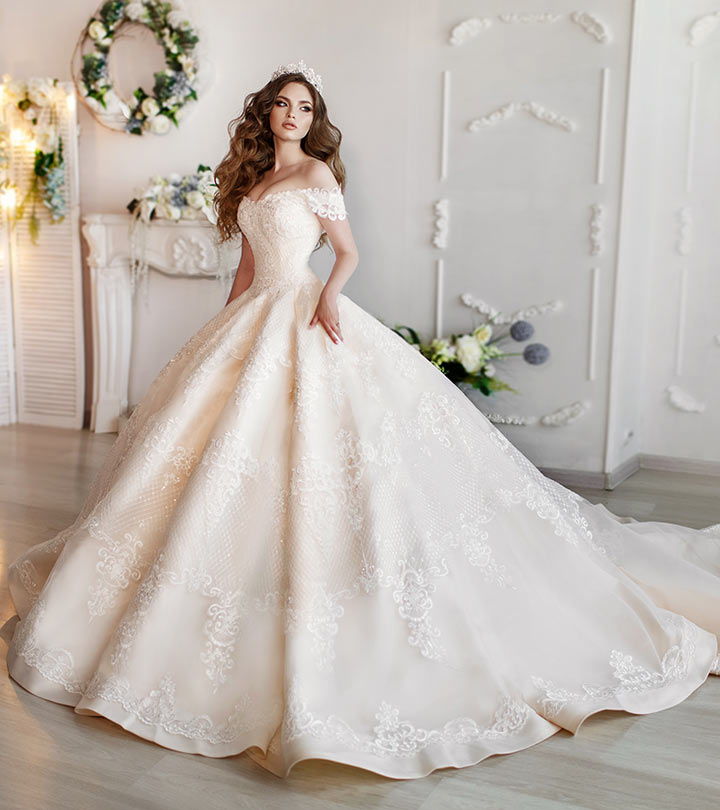 Robe De Mariee 2022 Ball Gown Wedding Dresses Princesse Scoop Neck Elegant  Lace Applique Shiny Bridal Gowns Custom Made - AliExpress