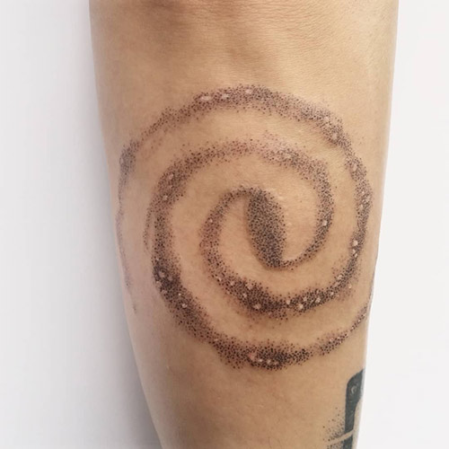 Tattoo tagged with: small, astronomy, tiny, galaxy, ida, ifttt, little,  wrist, minimalist | inked-app.com