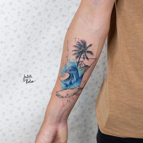 Misanthropy Tattoo|geometric Tattoo Waterproof Temporary Body Art - Triangle,  Square, Planet, Semicolon, Lock Design