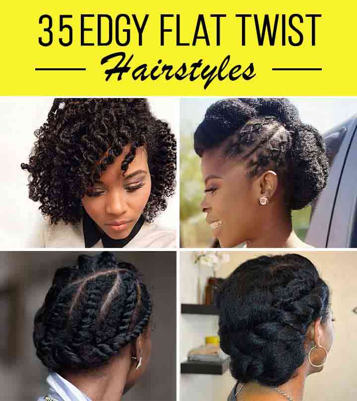 35 Edgy Flat Twist Hairstyles You Need To Check Out In 2020 