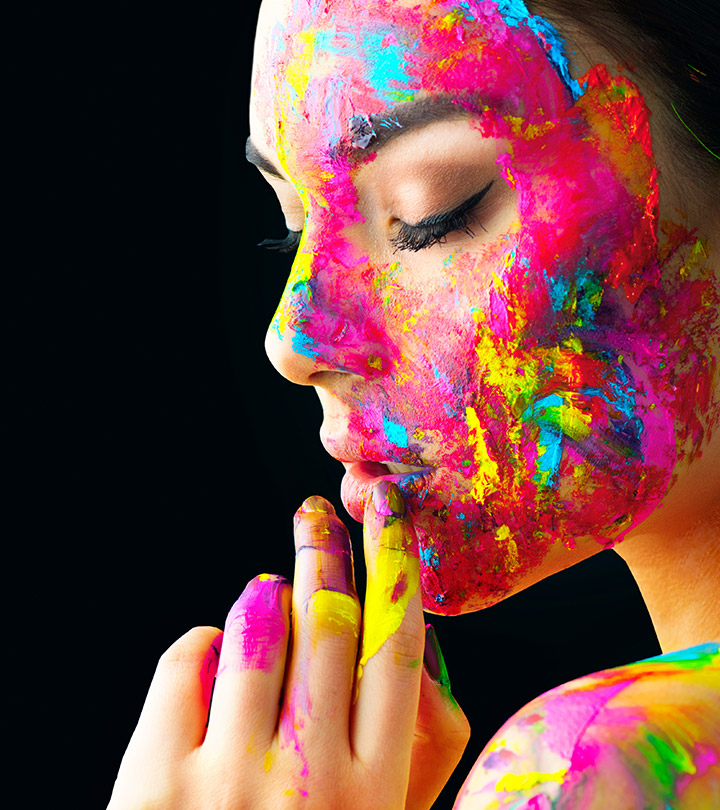 Bowitzki UV Body Paint 8 x 30ml Neon Face Paint Set 1 oz Black