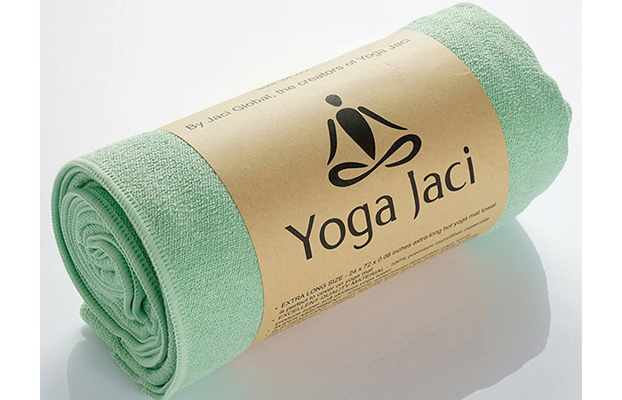 Yoga Towel by Youphoria (24x72) - Yoga Mat Towel to Improve Your Grip in Hot  Yoga - Perfect Microfiber Bikram Hot 