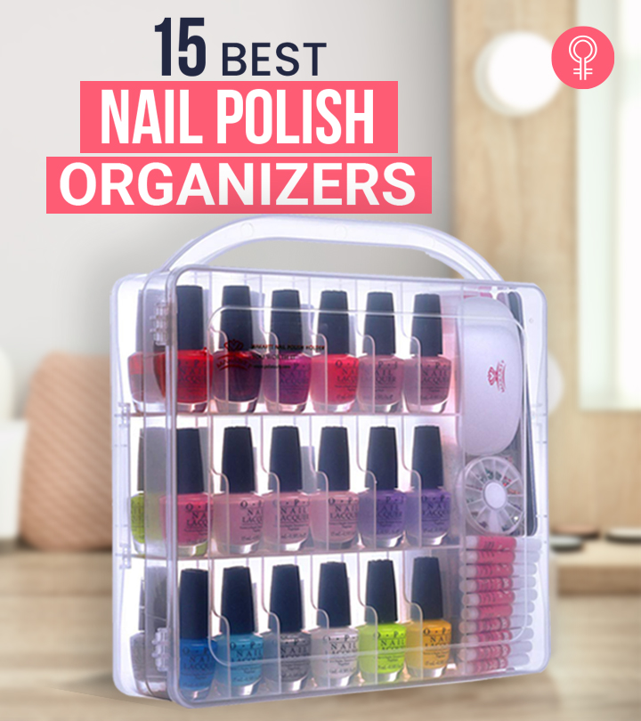 Nail Polish Organizer Clear Universal Nail Polish Holder for 48