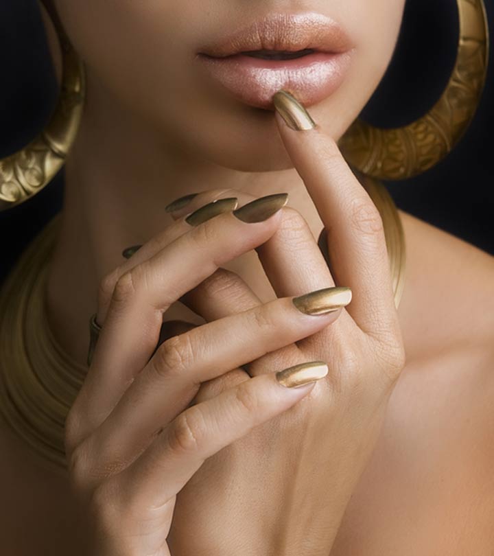 Gold Nail Art Is Trending – Just In Time For Summer | British Vogue