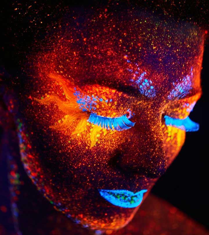 GLOW in the DARK FACE PAINT
