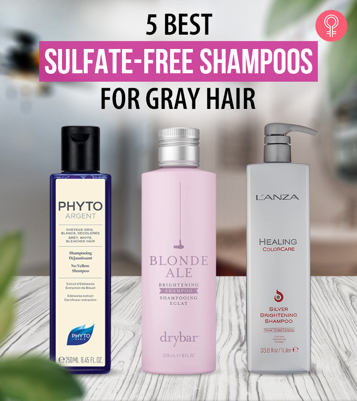 5 Best Sulfate-Free Shampoos For Gray Hair, As Per An Expert
