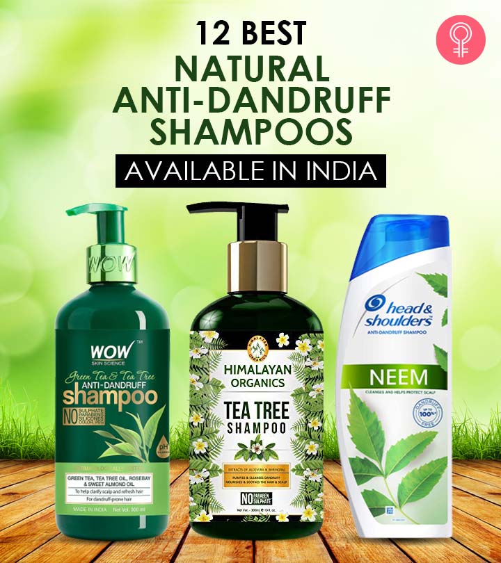 12 Best Natural Anti-Dandruff Shampoos In India With