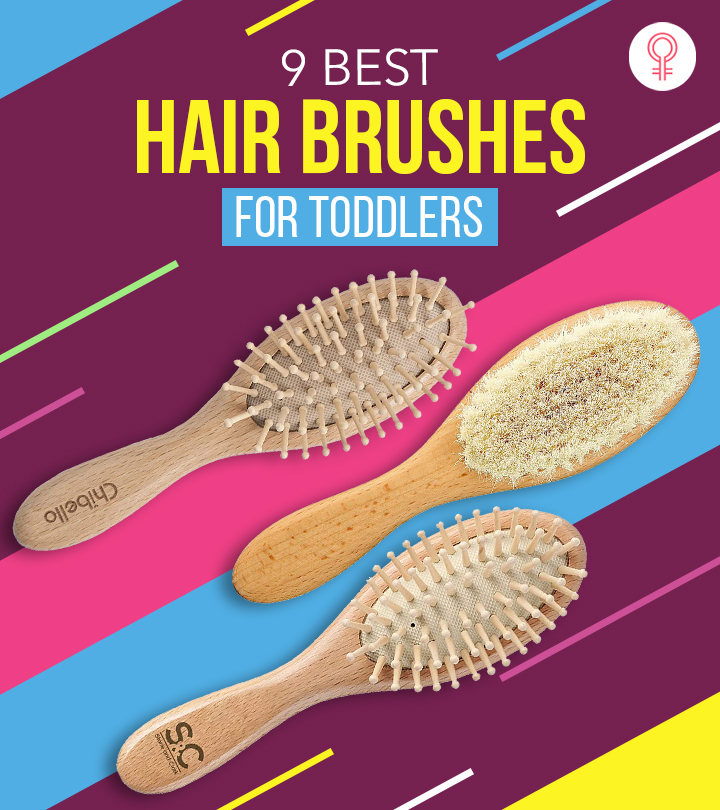  Buy Baby Hair Brush and Comb Set, Newborns Toddlers Kids Natural  Soft Goat Bristles Massage Comb Bath Brush with Wooden Handle Online at  Best Price in India