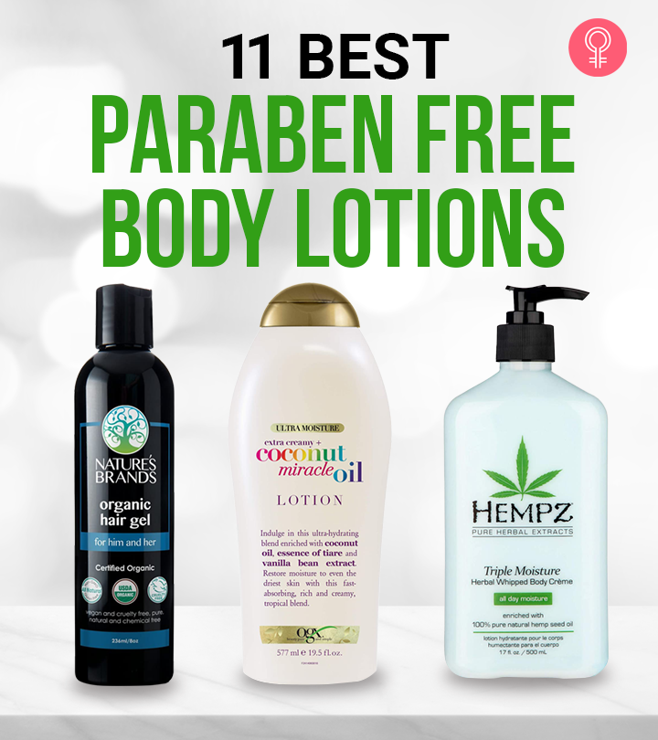 11 Best Safe Paraben Free Body Lotions