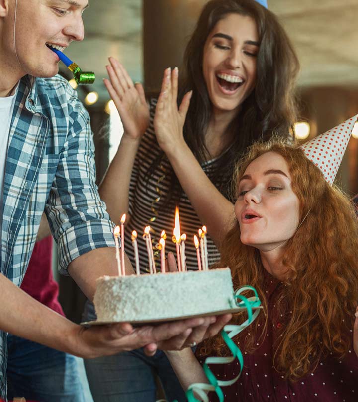 Here Are Some Of The Reasons Why We Blow Out Candles On Our Birthday https://www.istockphoto.com/photo/friends-presenting-birthday-cake-to-girl-gm1002144354-270830447 There are plenty of popular traditions that we follow around the world without questioning them. Blowing out candles on our birthday cake definitely has to be one of them. Although this event has been normalized so much so that everyone, whether they are three or fifty-three, blows out candles on their birthday, have you ever wondered why we do this? The way people celebrate their birthdays has varied across different times and cultures. We all understand that the number of candles present on the cake represents the age of the people whose birthdays are being celebrated. We also know that we should blow out the candles to fulfill a wish at the end of the celebrations and right before we cut the cake. So let