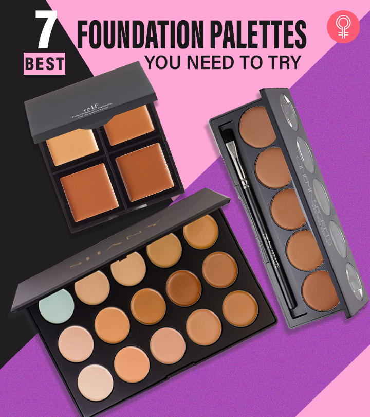 Foundation Palette in all 8 Shades