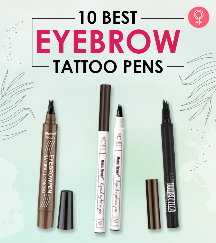Farfi Eyebrow Tattoo Pen Waterproof Microfork Tip Natural Looking  Waterproof Eyebrow Tattoo Pen For Girl  Fruugo IN