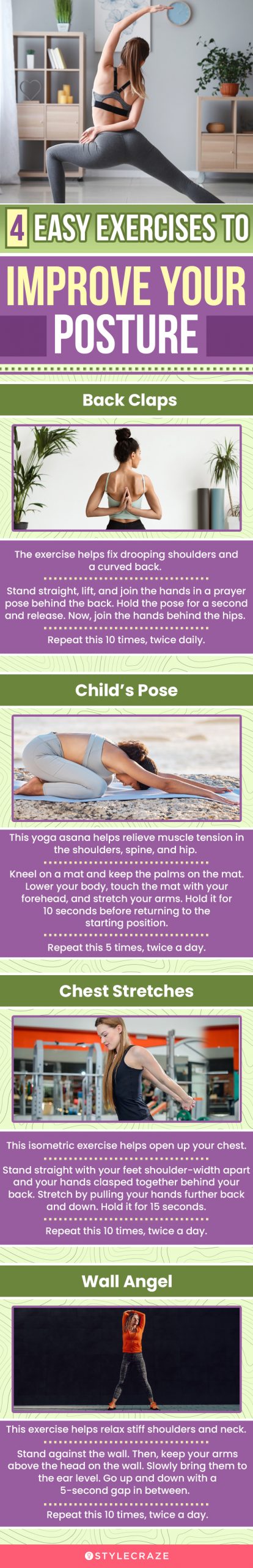 This Exercise HELPS With YOUR Upright Posture! ( Great For Seniors! ) 