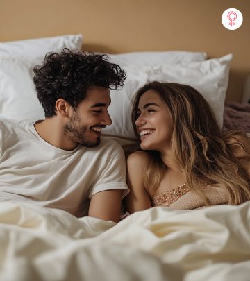 A Man telling Bedtime Story For His Girlfriend