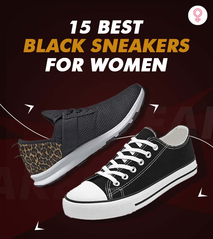 15 Best Black Sneakers For That Are Trending