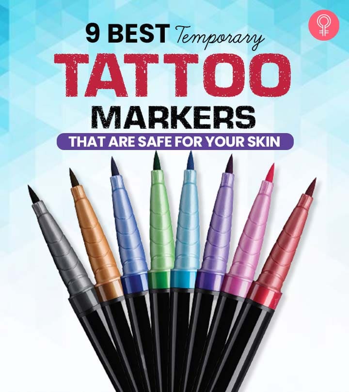 BIC BodyMark Temporary Tattoo Marker Assorted Colors 8Count  Amazonin  Beauty