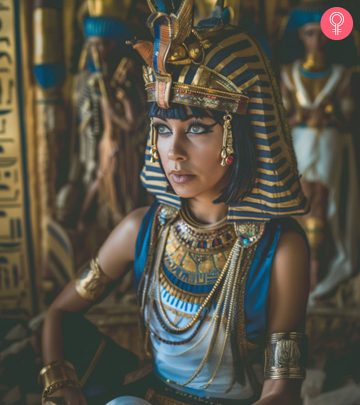 Cleopatra-holding-a-designed-stick