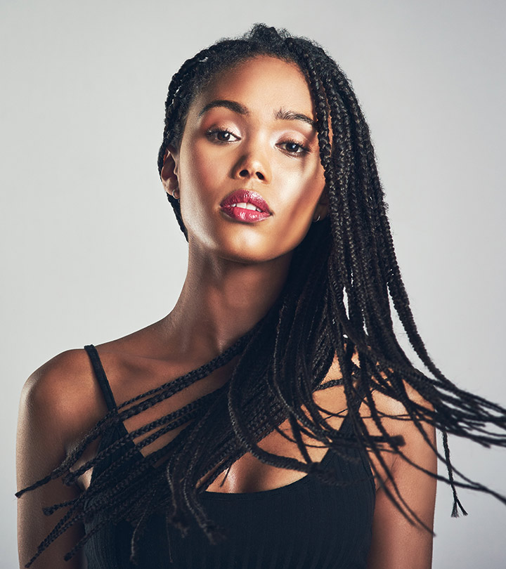 25 Beautiful Black Women Show Us How To Slay In Jumbo Braids, Essence
