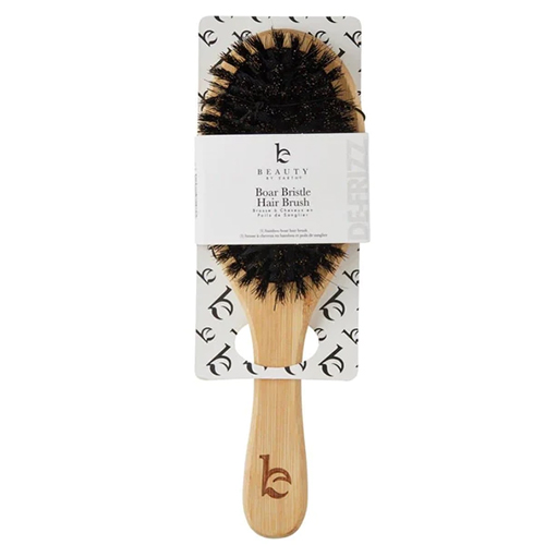 Made in Germany - Shash Nylon Boar Bristle Brush Suitable for Normal to Thick Hair - Gently Detangles, No Pulling or Split Ends - Softens and Improves