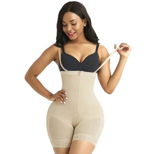 Nebility Plus Size Shapewear Bodysuit for Women Tummy Control Body Shaper  Seamless Faja Colombian Waist Trainer Girdle(Beige Normal Size,Small) at   Women's Clothing store