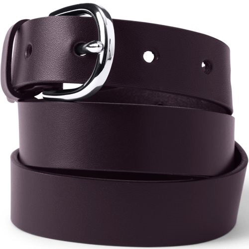 SUOSDEY Women Leather Belts,Plus Size Fashion Soft Faux Leather Jeans Belts  with O-Ring Buckle,black at  Women's Clothing store