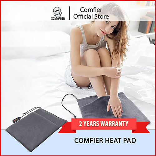 Electric Foot Warmer Under Desk Adjustable Fast Heating Thermostat For Home  Office Folding Feet Space Heated Warm Pad 2022
