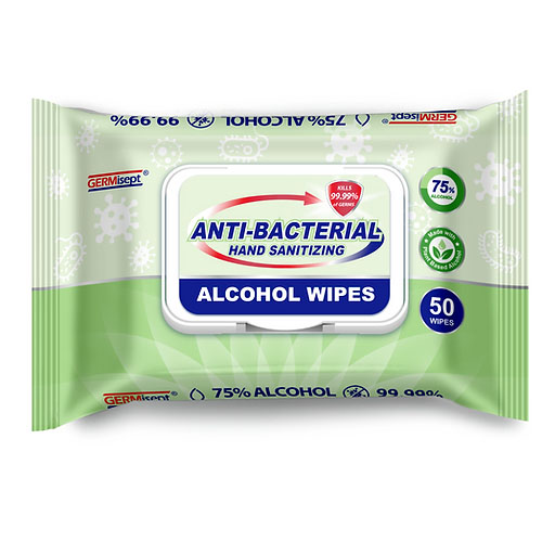 Magicare 75% Alcohol Wipes (80ct) | Hand Sanitizer Disinfecting Wipes